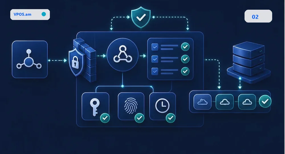 Checkout -> test payment -> backend verification