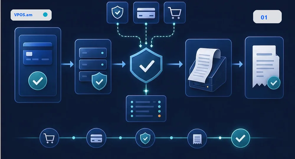 Verified payment before fiscal task