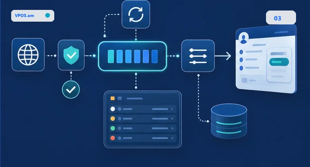 Webhook -> queue -> CRM թարմացում