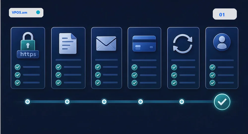 Website readiness before TEST